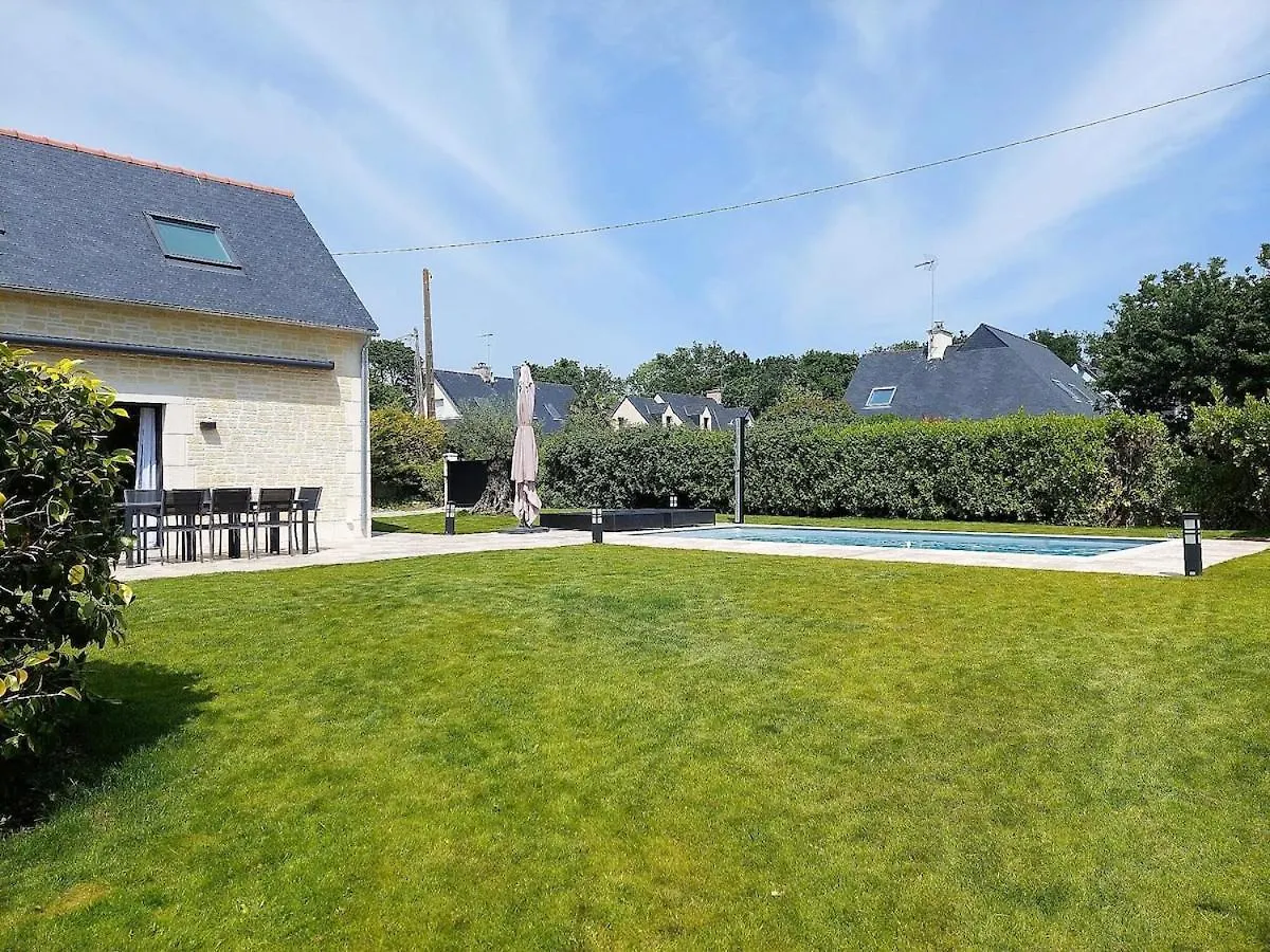 Villa Gozforn - Piscine Et Plage A Pied フエナン